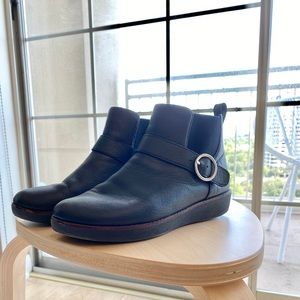 Fitflop Leather Boots (fits size 6-6.5)